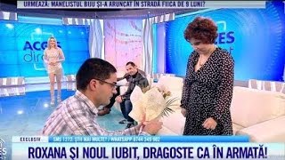 Roxana, fosta iubită a lui Valentin, tânărul în cârje, este cerută în căsătorie de noul iubit