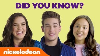 Top 5 Little Known Facts w/ Breanna Yde, Ricardo Hurtado & Lilimar! 🐶 | #NickStarsIRL