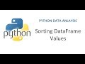 Python Pandas Tutorial 3 | How to Sort Data Frame in Python | Sorting In Python