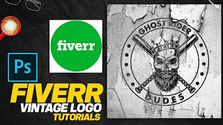 How to make vintage logo and earn lot of money with fiverr | Earn Money With Fiverr