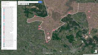 [ Izyum Front ] Russian breakthrough Ukraine lines; capturing Dibrovne and Kurulka; now at Pashkove