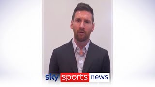 Lionel Messi apologises for 'unauthorised' Saudi Arabia trip that has led to his PSG suspension