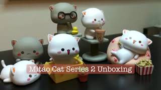 Unboxing DODOWO WeChat Mitao Cat Series 2 Designer Toys Blind Box