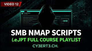 12-SMB Enumeration Using Nmap Scripts | SMB Recon for eJPT | eJPT Full Course Video
