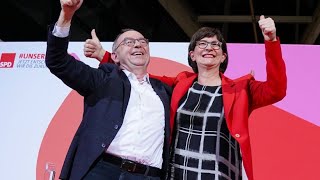 Koalitionskritiker setzen sich bei SPD-Vorsitz durch