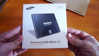 Samsung SSD 850 EVO 120GB \u0026 Samsung SSD 850 EVO 250GB - Solid State Drive