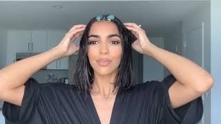 3 min wet hair look (Quick and Easy)