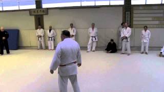 Judo  Koshiki no Kata with Nick Lowry  Winter 2014  part 1