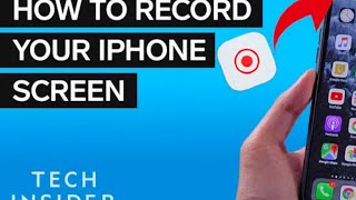 How To Record In iPhone Screen😊 #iphone #apple #iphone14promax #ios #tech #iit #iphone 15 pro max