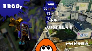 【スプラトゥーン】いっぱい塗って勝つ！金モデ塗り戦inヒラメ〈3〉[Splatoon]