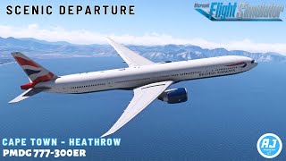 [MSFS] Long Haul | Cape Town 🇿🇦 - Heathrow 🇬🇧 | British Airways | PMDG 777-300ER l VATSIM |