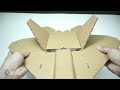Cardboard RC Airplane DIY - F22 Raptor l S-DiY