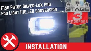 1999-2017 F150 Putco Silver Lux Pro Fog Light H10 LED Conversion Kit Install