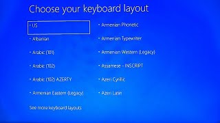 How to fix Windows 10 wouldn't boot-up Asking Keyboard Layout | Missing Boot record in windows 10