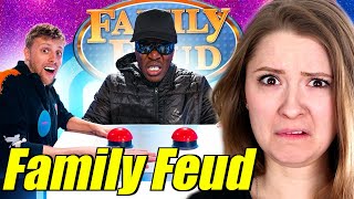 AMERICANS REACT TO SIDEMEN FAMILY FEUD 2