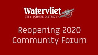 WCSD Interactive Reopening Community Forum