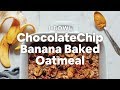 1-Bowl Chocolate Chip Banana Baked Oatmeal | Minimalist Baker Recipes