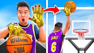1v1 Basketball but Using Only Gadgets!