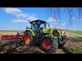 CLAAS 660 ARION hat leichtes Spiel mit 6 Meter Arbeitsbreite !