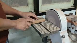 การใช้งาน เครื่องขัดกระดาษทราย 2 ระบบ (2 Sanding systems)