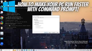 Boost Computer Speed with Command Prompt | Simple Commands for Performance Improvement