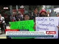 manifestantes marchan rumbo a la sedeco estas son las alternativas viales las noticias