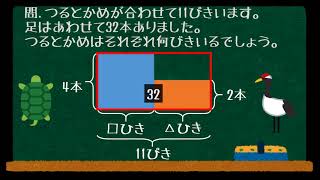 つるかめ算 | [算数][解説]