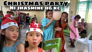 Christmas party ni jhasmine ug kc