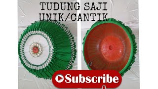 cara menjahit tudung saji dari kain haiget/ jangan lupa subscribe ya/ like dan comen