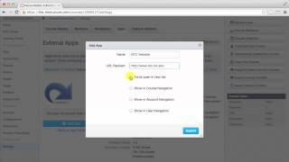 Canvas Tip #25: Adding a Link to the Navigation Menu