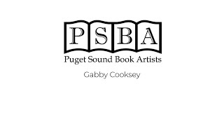 Lunchtime Conversation With Book Artists: Gabby Cooksey