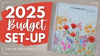 Setting Up My Budget for 2025 / The Budget Mom / Budget By Check Workbook #lowincome #divorce