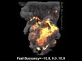 phoenixfd fire smoke sim fuel buoyancy