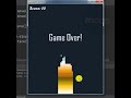 Create a Stack Tower Game using Python PyGame #Python #PyGame #coding