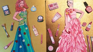 New Upcoming Video Paper Doll Dress Up And Makeup #shorts