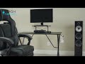 review flash furniture black gaming desk top 5 best gaming desks on amazon 2024