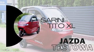 Jazda testowa: Skuter bez prawa jazdy Sarini Tito XL z silnikiem 2000W #salon2kolka