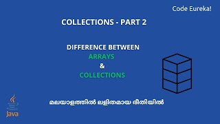 Difference between Array and Collection in Java malayalam | Collections Part 2 | Code eureka
