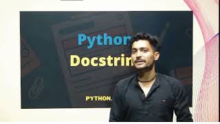 Python Comment & Docstring || Python for Data Science.