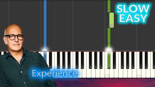 Ludovico Einaudi - Experience SLOW EASY Piano Tutorial