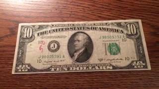 Series 1950C $10 Bill