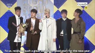 [ENGSUB] SECHS KIES receives Bonsang @ 2017 Seoul Music Awards