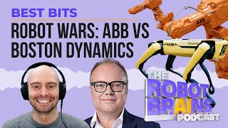 ABB robots vs Boston Dynamics robots  | Best Bits