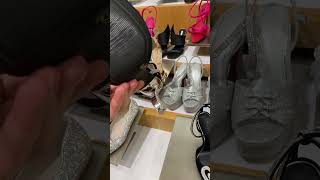 Очень красивые босоножки на выход.Beautiful festive shoes Gianni Bini.USA.Dillards. #youtubeshorts