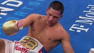 WOW- Berlanga First Professional Knock Down  In front of His Momma- 9th round  Marcelo Esteban