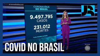 Coronavírus: Brasil registra 231.012 mortes, 978 nas últimas 24 horas