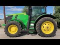 John Deere 7215R tractor walk around video