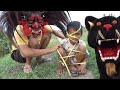 Dimakan barongan gara-gara nginjak barongan dan topeng setanan