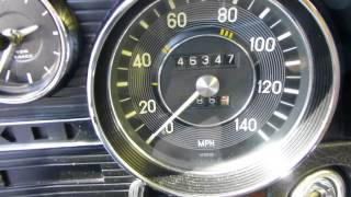 1971 Mercedes 250C w114 Start up