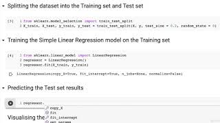 Simple Linear Regression in Python Step 3 - Lecture # 14